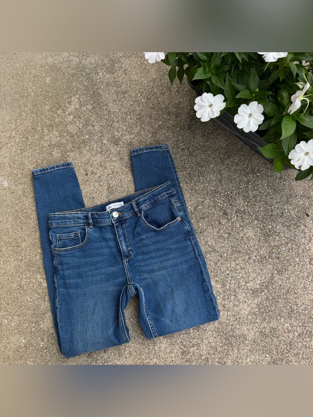 Zara Skinny Jeans Girls Size 13-14